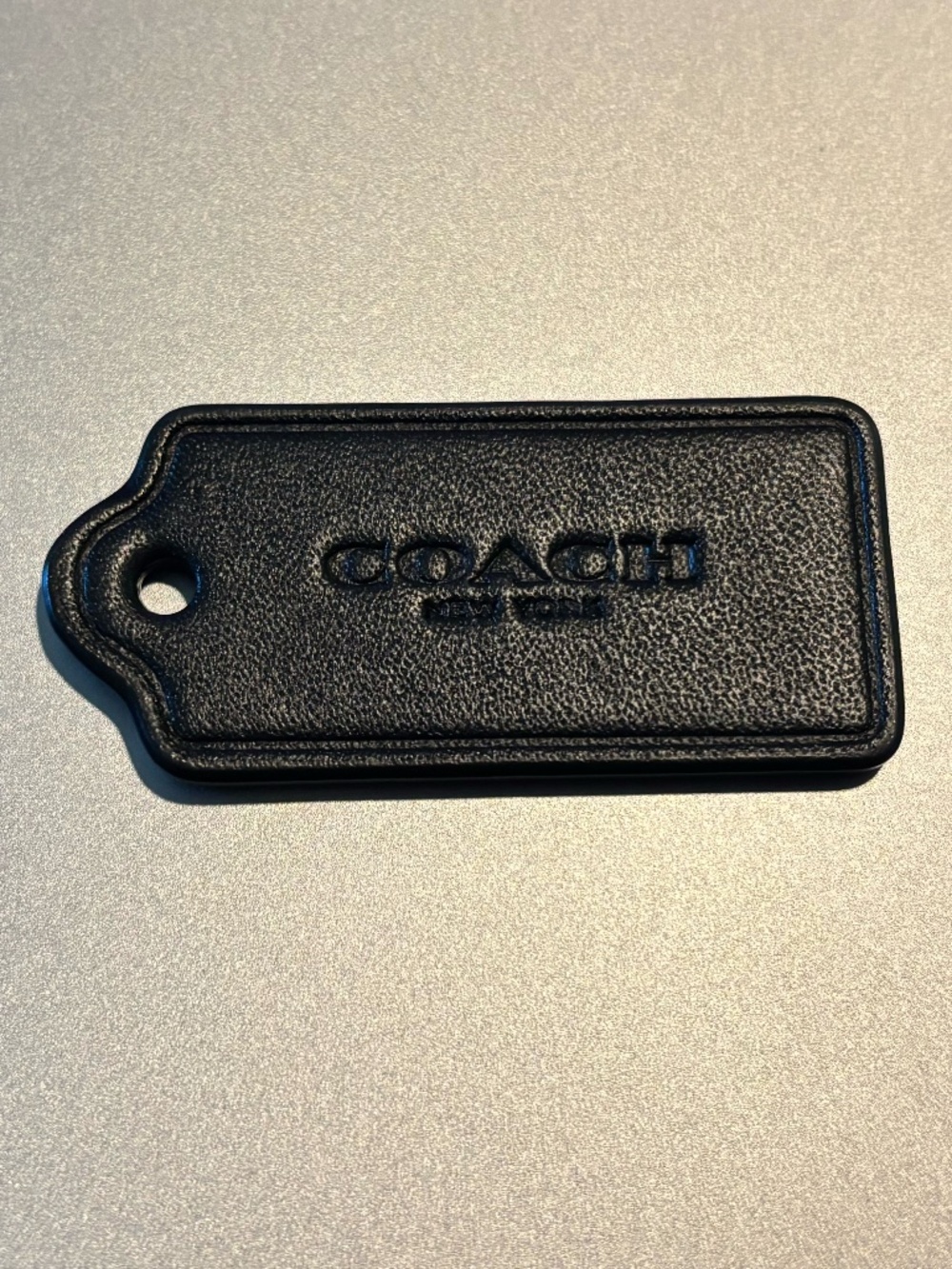 Coach Keychain Tag